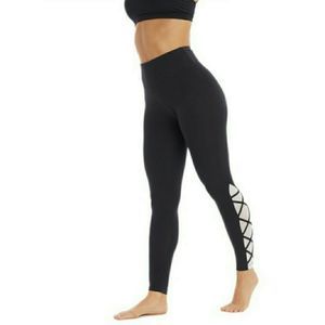 Marika Tummy Control Laced Yoga Leggings